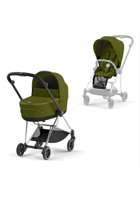 Коляска универсальная 2в1 Cybex Mios 4.0 Khaki Green/Chrome Black 522000818/2 - 