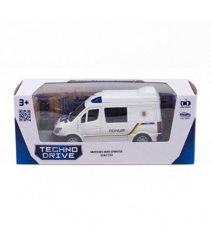 Машина Techno Drive Mercedes-Benz Sprinter Поліція 250294