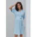Халат для вагітних S-XL Юла мама PAOLA NW-4.9.1 -блакитний