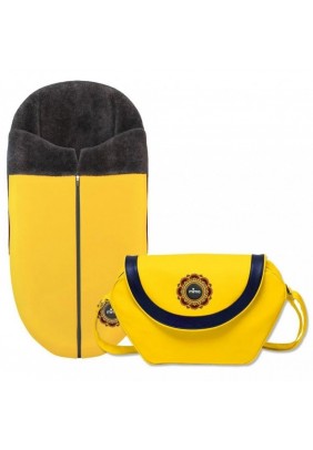Набір Mima з зимового конверта і сумка для мами Стиль S1900-10-06-BB 70156 Yellow - 