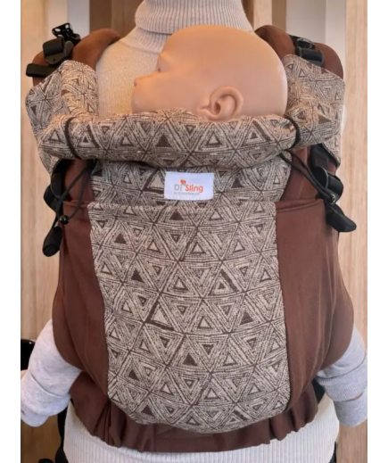Ерго-рюкзак Di Sling Toddler Коричневий DST0013 Ерго-рюкзак Di Sling Toddler Коричневий DST0013