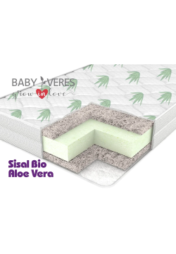 Матрац Верес Sisal Bio Aloe Vera 120х60х10 см 50.7.12