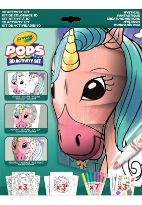 Набор для творчества Crayola Pops 3D Мистические создания 04-2803 - 