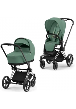 Коляска універсальна 2в1 Cybex Priam 4.0 Leaf Green/Chrome Black 523000839/5