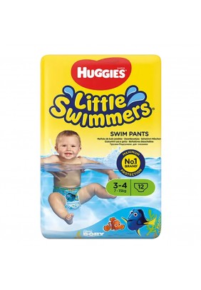 Подгузники-трусики Huggies Little Swimmers Naz 3-4 12шт 183399