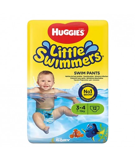 Підгузники-трусики Huggies Little Swimmers Naz 3-4 12шт 183399