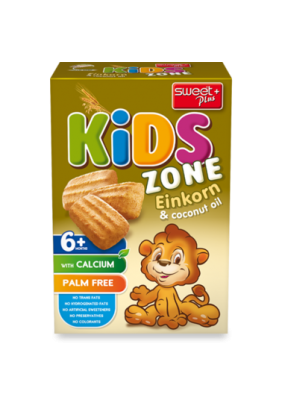 Печенье Sweet Plus Kids Zone с кокосовым маслом 200г 1110302