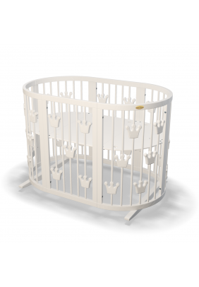 Кровать-трансформер 9в1 IngVart Smart bed Round короны 2389001 - 