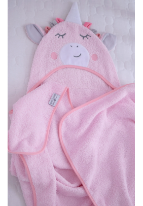 Рушник для купання Верес Unicorn pink 190.54