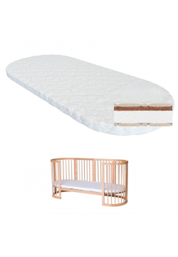 Матрац трансформер IngVart Smart Bed Oval кокос+поролон 60х168 см 6026262