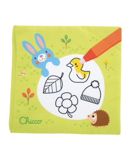 Книга-розмальовка м\'яка Chicco Пори року 10631.00