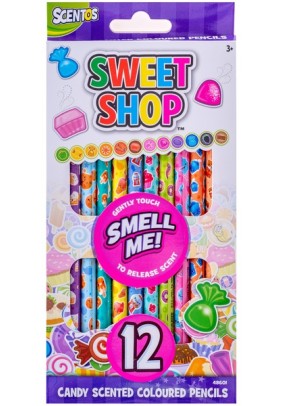 Олівці ароматизовані Sweet Shop 12кол 48601 - 