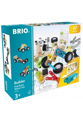 Конструктор BRIO Builder з інерційним мотором 67 ел 67 ел 34595 - 