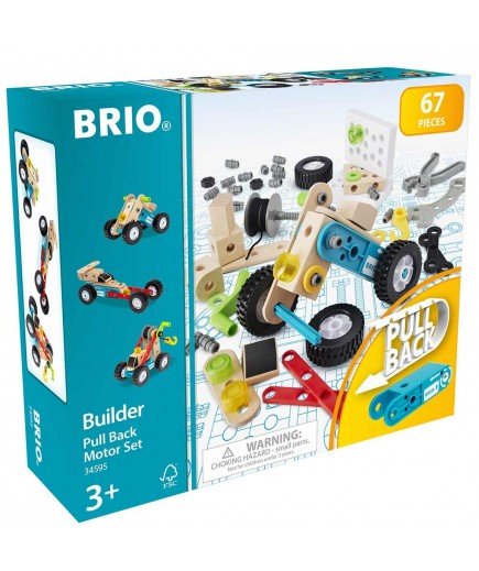 Конструктор BRIO Builder з інерційним мотором 67 ел 67 ел 34595