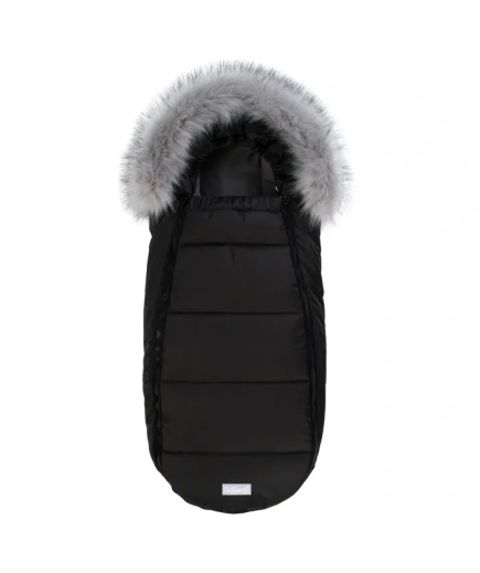 Конверт Dorechi Baby XS Флiс 1930 FО Black з опушкою Конверт Dorechi Baby XS Флiс 1930 FО Black з опушкою