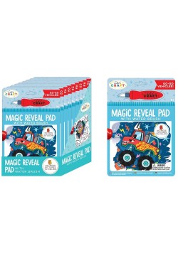 Розмальовка водна Let's Craft Транспорт MRP012