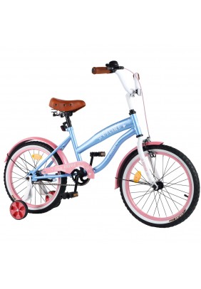 Велосипед 2-х колісний Tilly CRUISER 16" T-21631 blue+pink