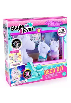 Набір для творчості Canal Toys DIY Style 4 Ever Родина сяючіх єдинорогів OFG287
