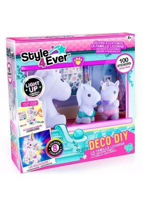 Набір для творчості Canal Toys DIY Style 4 Ever Родина сяючіх єдинорогів OFG287