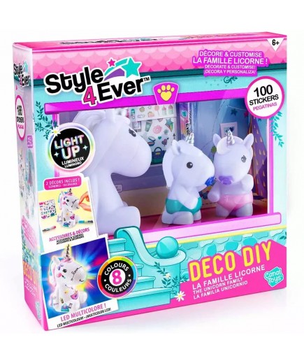 Набір для творчості Canal Toys DIY Style 4 Ever Родина сяючіх єдинорогів OFG287 Набір для творчості Canal Toys DIY Style 4 Ever Родина сяючіх єдинорогів OFG287
