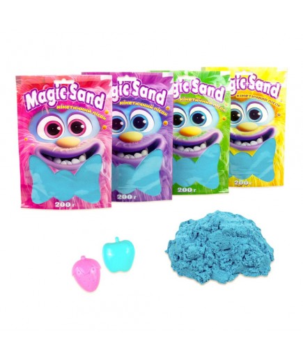 Пісок кінетичний Strateg Magic sand 200г 39401-3 Пісок кінетичний Strateg Magic sand 200г 39401-3