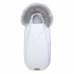 Конверт Dorechi Baby XS Флiс 1878 FО White з опушкою