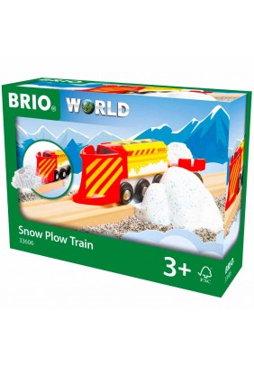 Снегоуборочный поезд для железной дороги BRIO 33606