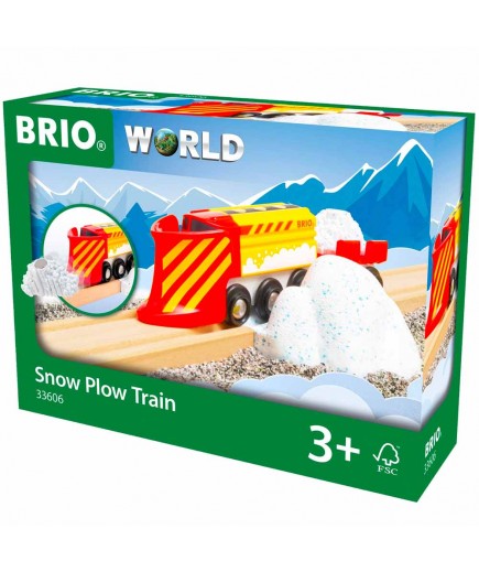 Снігоприбиральний поїзд для залізниці BRIO 33606