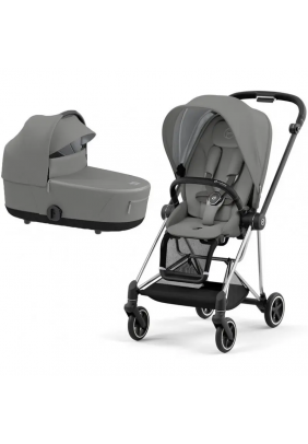 Коляска универсальная 2в1 Cybex Mios 4.0 Mirage Grey/Chrome Black 523000929/2