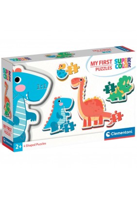 Пазл 4в1 Clementoni Dinosaurs 20834