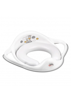 Сидіння на унітаз Maltex Zebra Padded toilet trainer seat 6181_60 white 681210