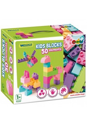 Конструктор Wader Kids Blocks 50дет 41297 - 