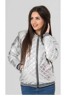 Куртка для вагітних 42-44 Tobe 4166 -срібний