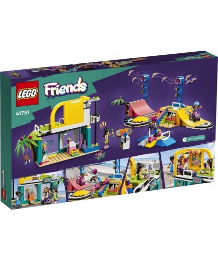 Конструктор LEGO Friends Скейт-парк 431дет 41751