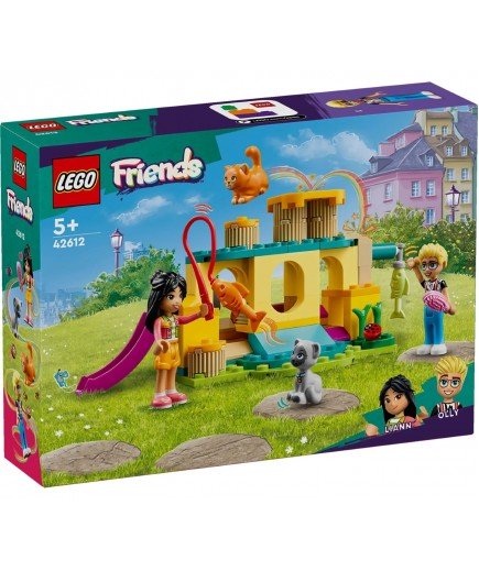 Конструктор Lego Friends Пригоди на котячому ігровому майданчику 87дет 42612