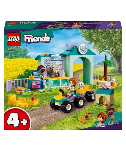 Конструктор Lego Friends Ветеринарна клініка для сільськогосподарських тварин 161дет 42632