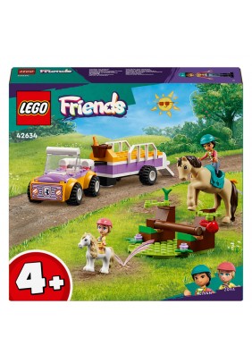 Конструктор Lego Friends Причіп для коня й поні 105дет 42634 - 