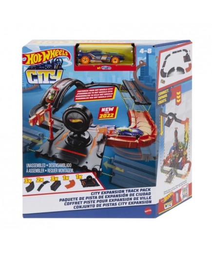 Набір ігровий Hot Wheels Транспортні шляхи для міста HDN95