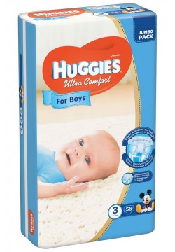 Підгузники Huggies Ultra Comfort 3 56шт 9400941