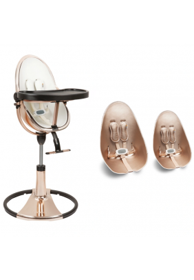Стільчик для годування Bloom Fresco Rose Gold/Rose Gold+rose gold U10515-GRB\\E10516-RGL - 