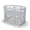 Ліжко-трансформер дитяче IngVart Smart bed Round 9в1 серця 1347040
