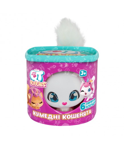 Набір ігровий QT Kitties Кошеня Роузі 450001-4 Набір ігровий QT Kitties Кошеня Роузі 450001-4