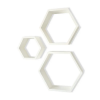 Настінні полички Royal Sleep Honeycombs 2821 Білі