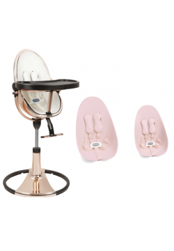 Стільчик для годування Bloom Fresco Rose Gold/Rose Gold+rosewater U10515-GRB\\E10540-RWL