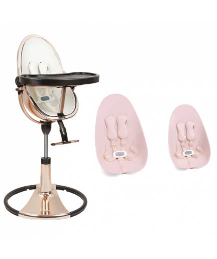 Стільчик для годування Bloom Fresco Rose Gold/Rose Gold+rosewater U10515-GRB\\E10540-RWL Стільчик для годування Bloom Fresco Rose Gold/Rose Gold+rosewater U10515-GRB\\E10540-RWL