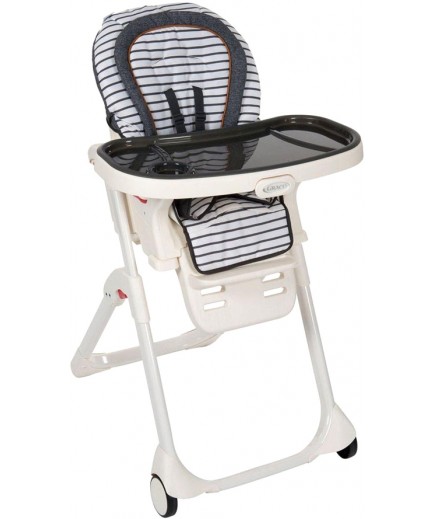 Стільчик для годування 3в1 Graco Table2boost 3K999BTSEU Brettons Stripes