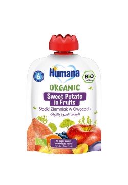 Пюре батат у фруктах Humana 90г 471613