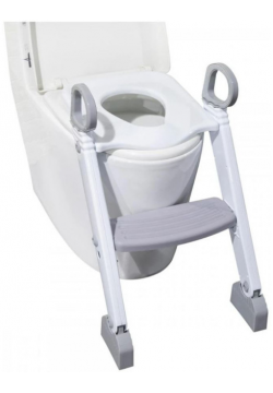 Горщик FreeON з драбинкою 42325 White-Grey