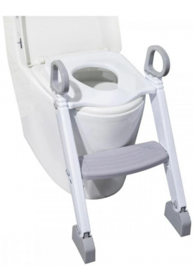 Горшок FreeON с лесенкой 42325 White-Grey