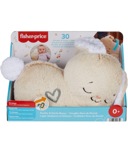 Іграшка м'яка Fisher-price Солодкі сни зайченяти HXG97